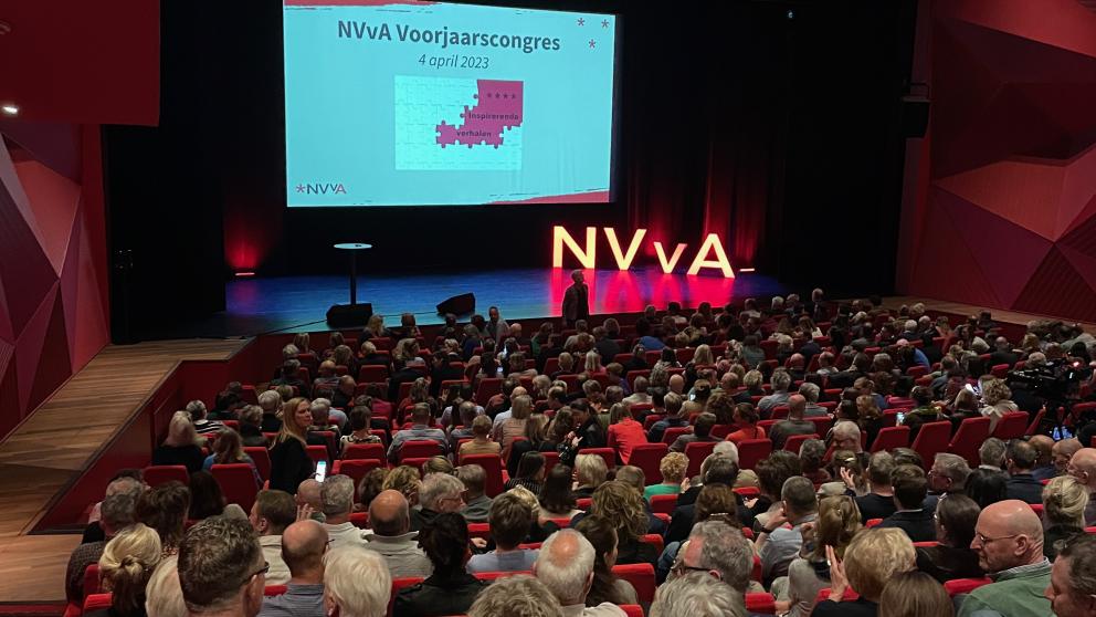 Arbeidsdeskundigen vinden inspiratie in Agora-theater tijdens NVvA-voorjaarscongres