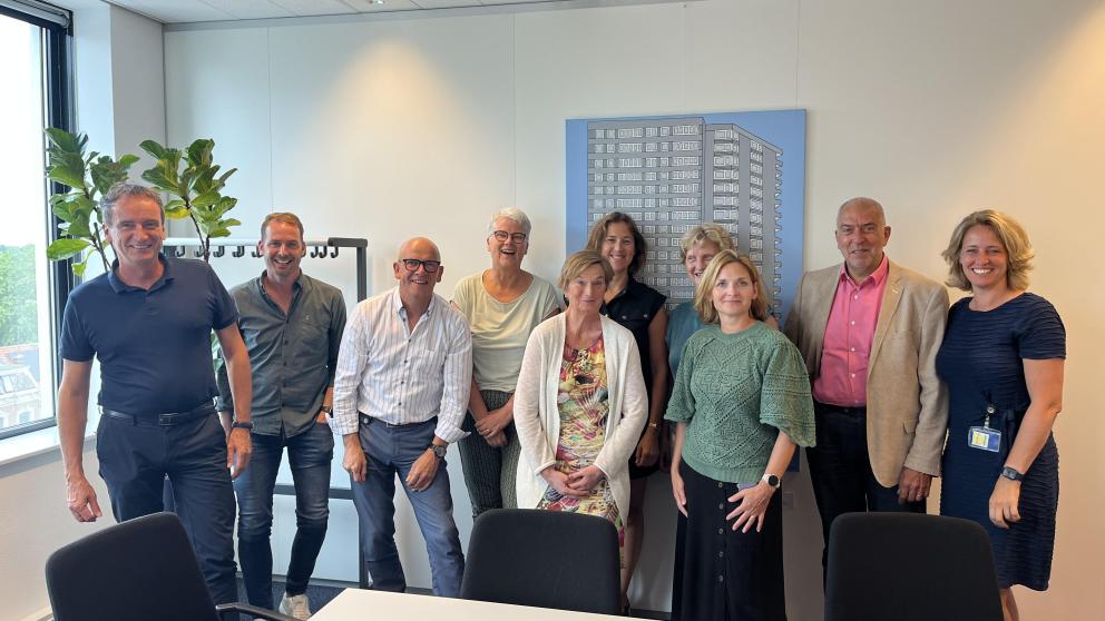 Bestuur NVvA bezoekt kantoor UWV in Tilburg