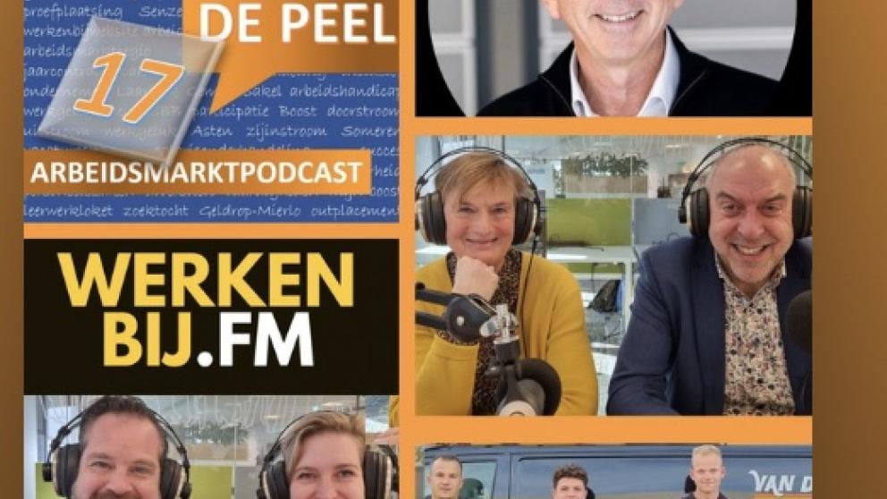 Bert van Swam en Mieke Rabou in arbeidsmarktpodcast