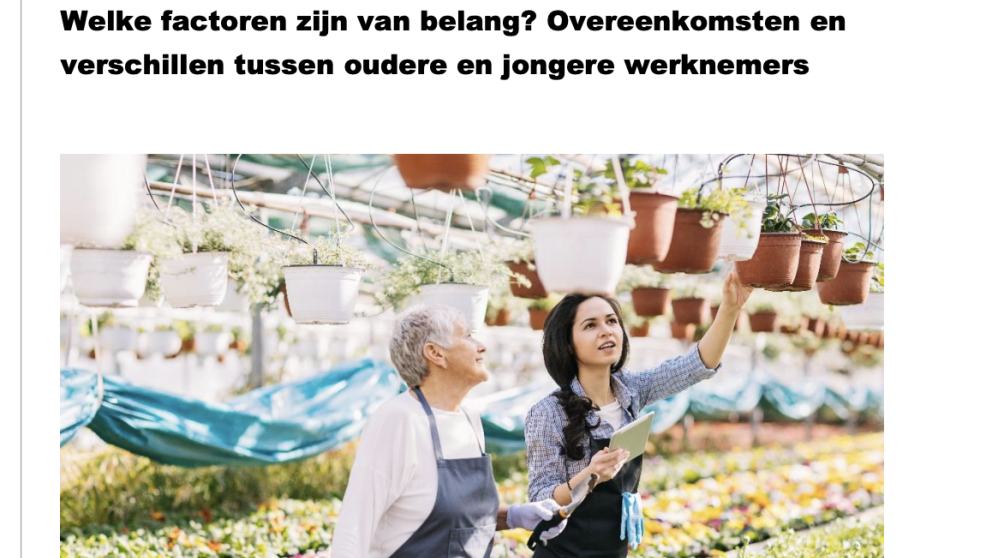 Duurzame inzetbaarheid: vroeg beginnen