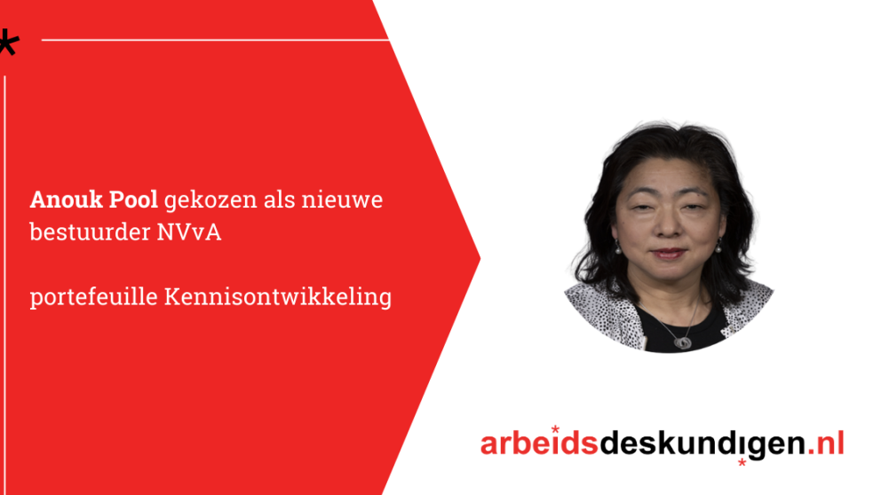 Anouk Pool gekozen als nieuwe bestuurder NVvA – portefeuille Kennisontwikkeling