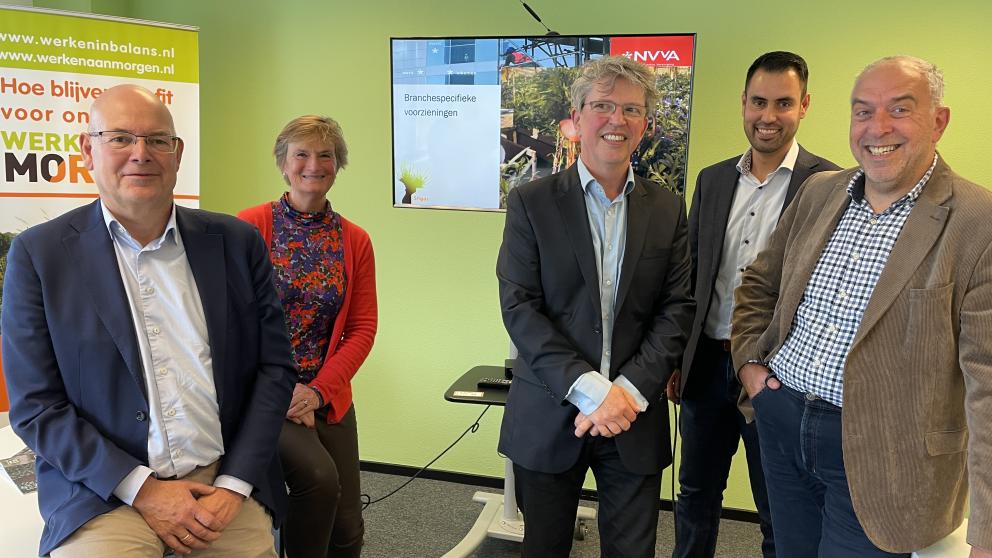 Tweede Kamerlid op werkbezoek bij arbeidsdeskundige beroepsgroep