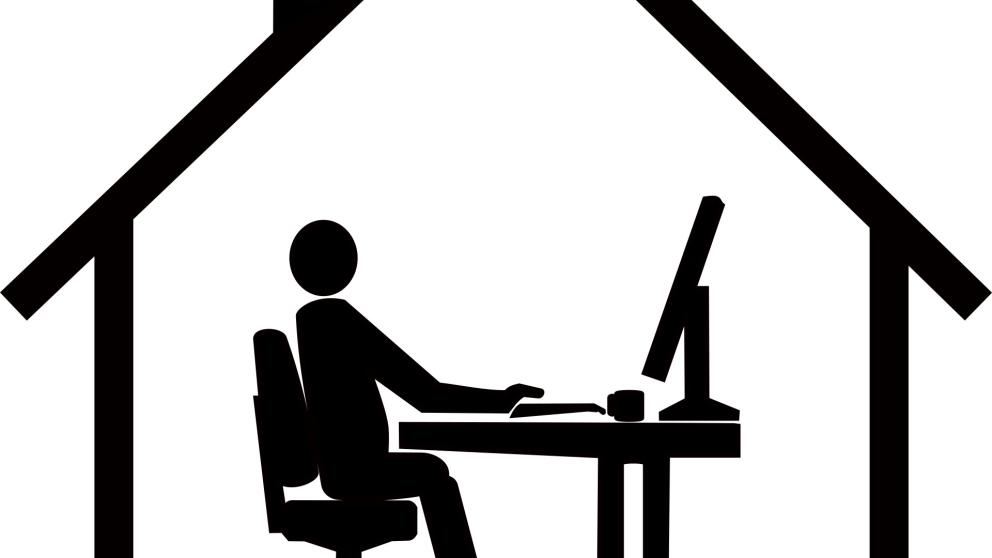 Helft alle werknemers werkt (vooral) vanaf huis