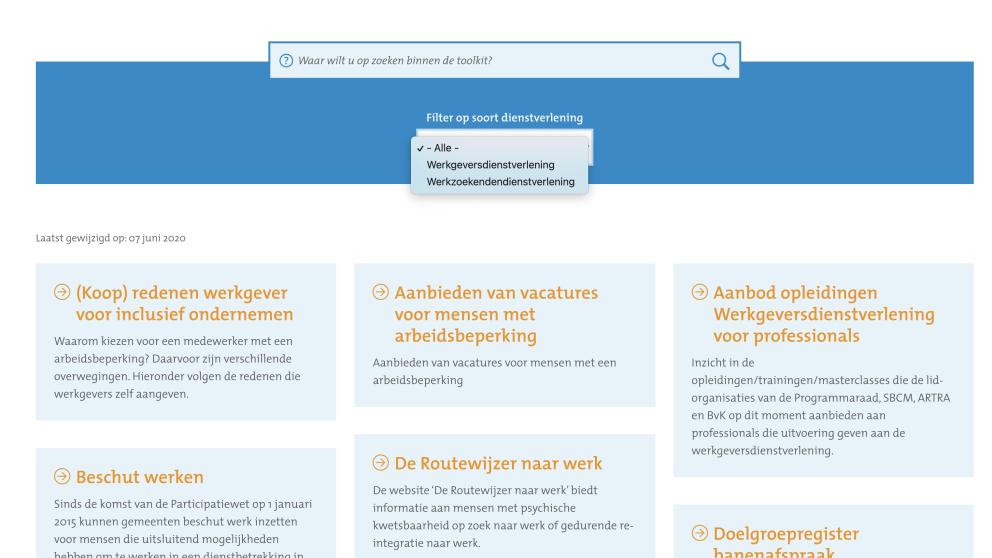 Toolkit Participatiewet