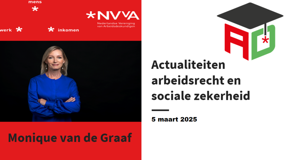 AD Academie webinar “Ontwikkelingen in de sociale zekerheid”