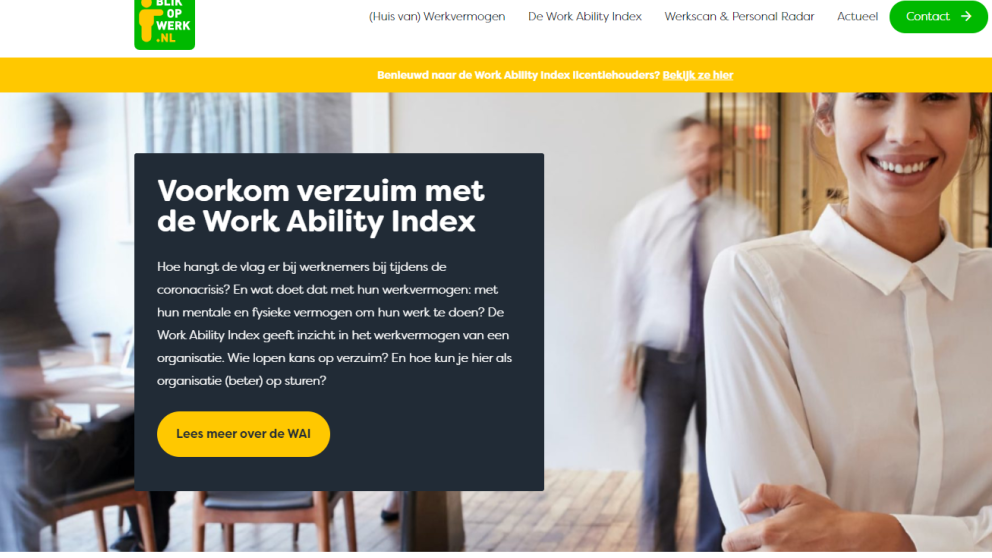 Nieuwe website www.blikopwerkvermogen.nl live!