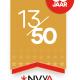 Bloemen voor het 50-jarige NVvA-lid