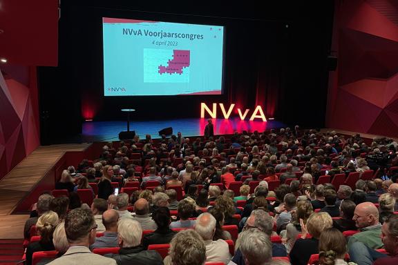 Arbeidsdeskundigen vinden inspiratie in Agora-theater tijdens NVvA-voorjaarscongres