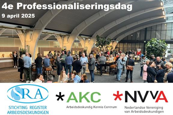 Save the date: Arbeidsdeskundige Professionaliseringsdag, woensdag 9 april 2025