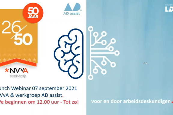 Eerste arbeidsdeskundigen aan de slag met AD assist