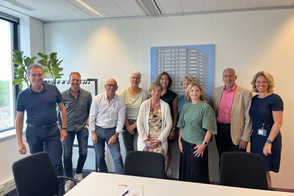 Bestuur NVvA bezoekt kantoor UWV in Tilburg