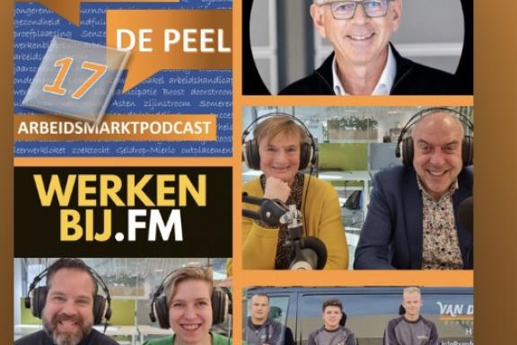 Bert van Swam en Mieke Rabou in arbeidsmarktpodcast