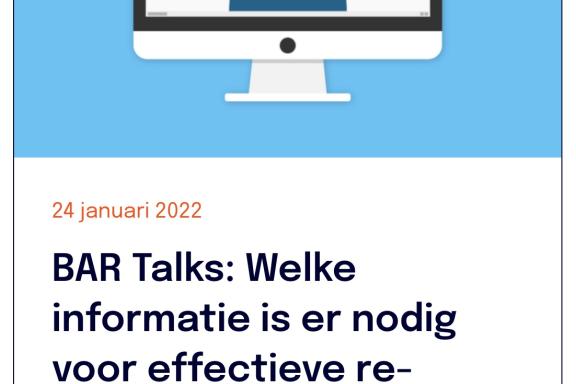 Eigen website voor BAR