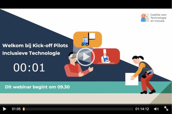 Kick-off pilot tech for inclusion