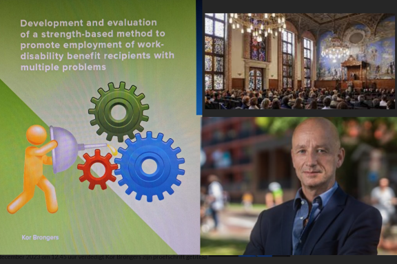 Eerste Gepromoveerde Arbeidsdeskundige - Dr. Kor Brongers!