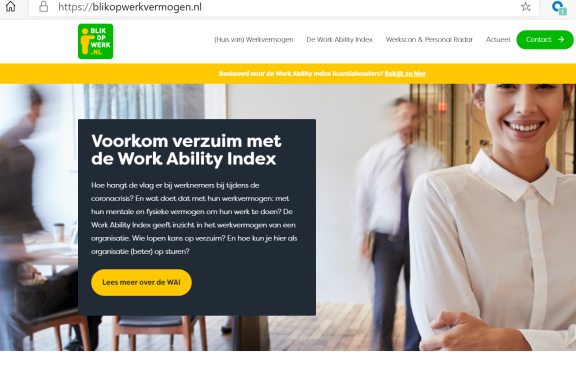 Nieuwe website www.blikopwerkvermogen.nl live!